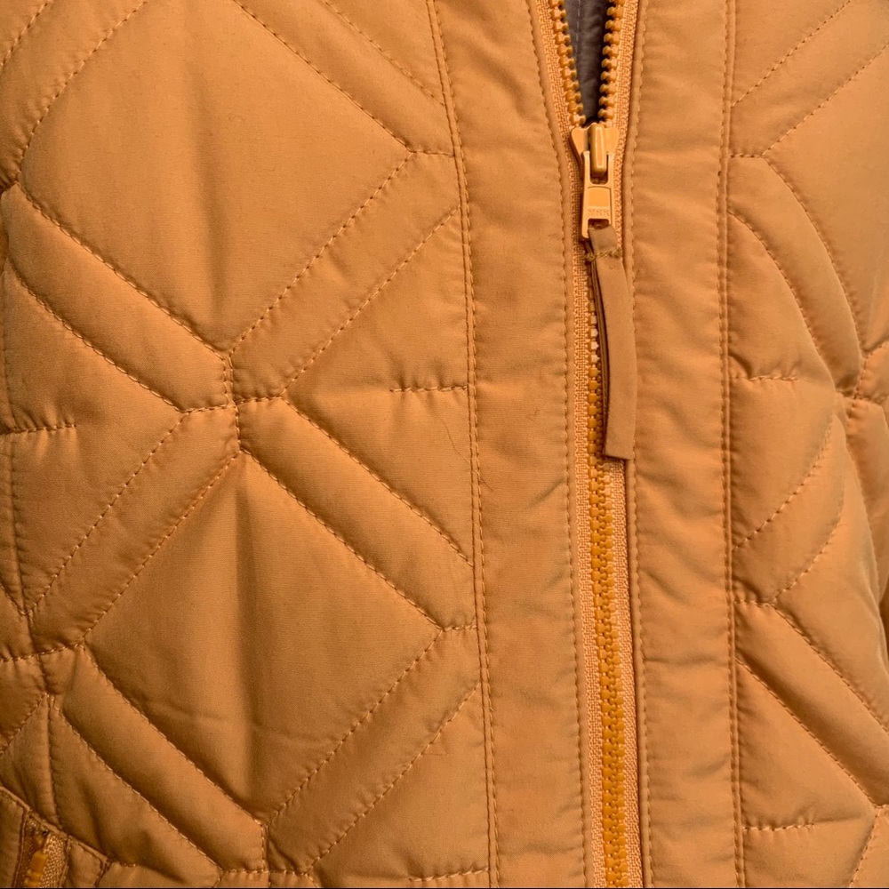 Talbots Pumpkin Quilted Jacket - image 2